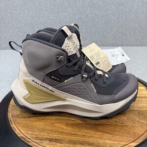 Salomon Elixir Mid GTX Boots Women's 8.5 Gore-Tex Hiking 475768 Outdoor New